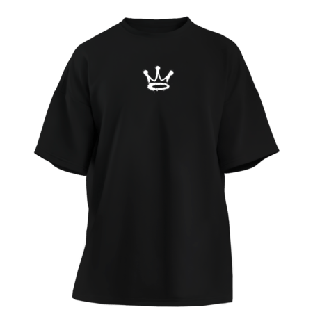 Crown tag black